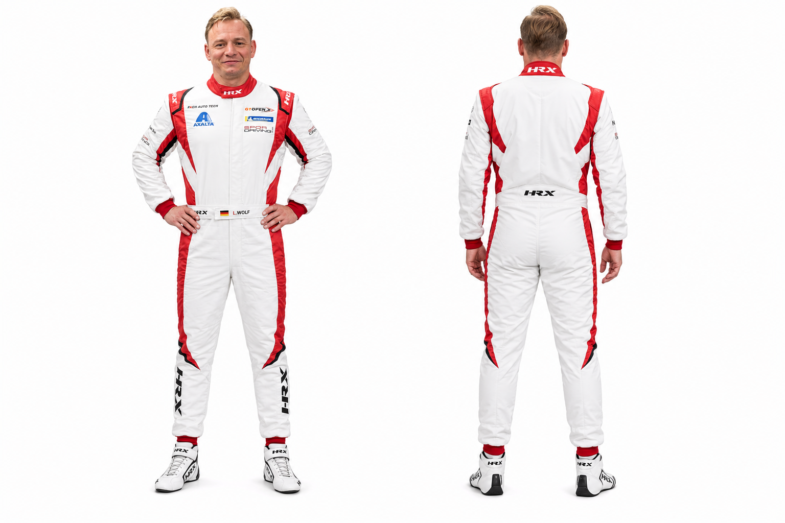 HRX Custom L Wolf Go Kart Racing Suit | Premium Level 2 Overalls