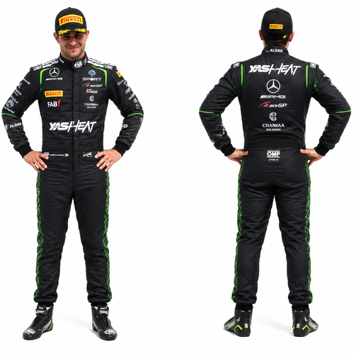 OMP Custom Yas Heat Racing Suit | Professional Level 2 Gear