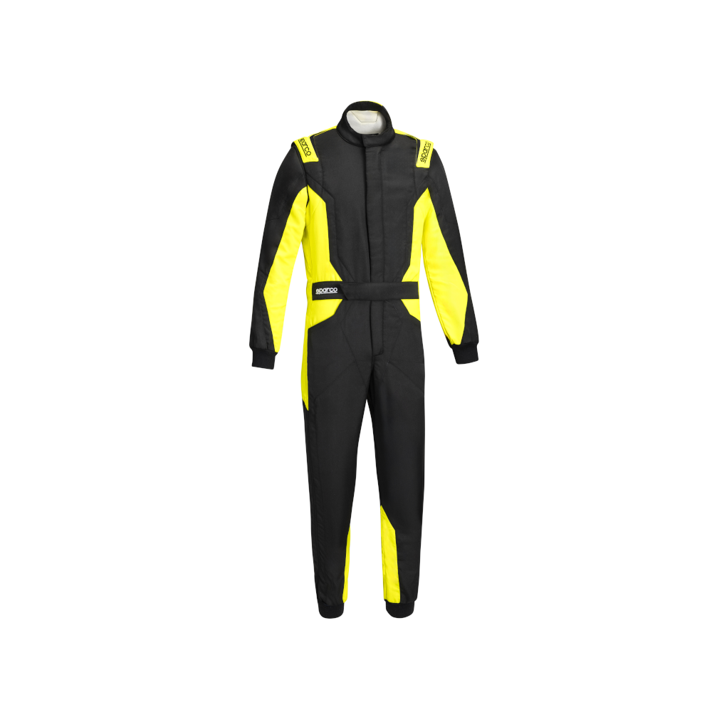 Sparco Sprint Advanced ASY Race Suit Bundle - Track Shoes & Gloves