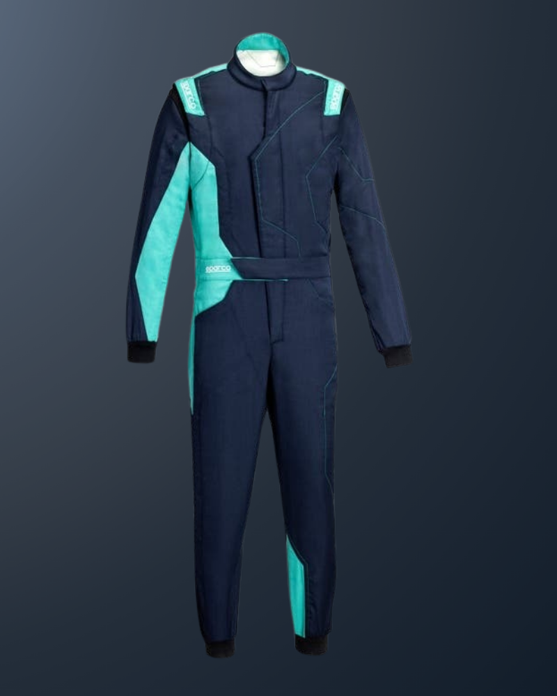 Sparco Sprint Go-Kart Racing Suit Digital Printed Custom Designed Kart Suit for Kids & Adults