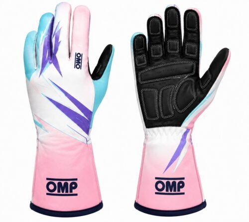 OMP Go Kart Racing Suit Complete Kit Digital Printed Level 2 Kart Suit Shoes & Gloves