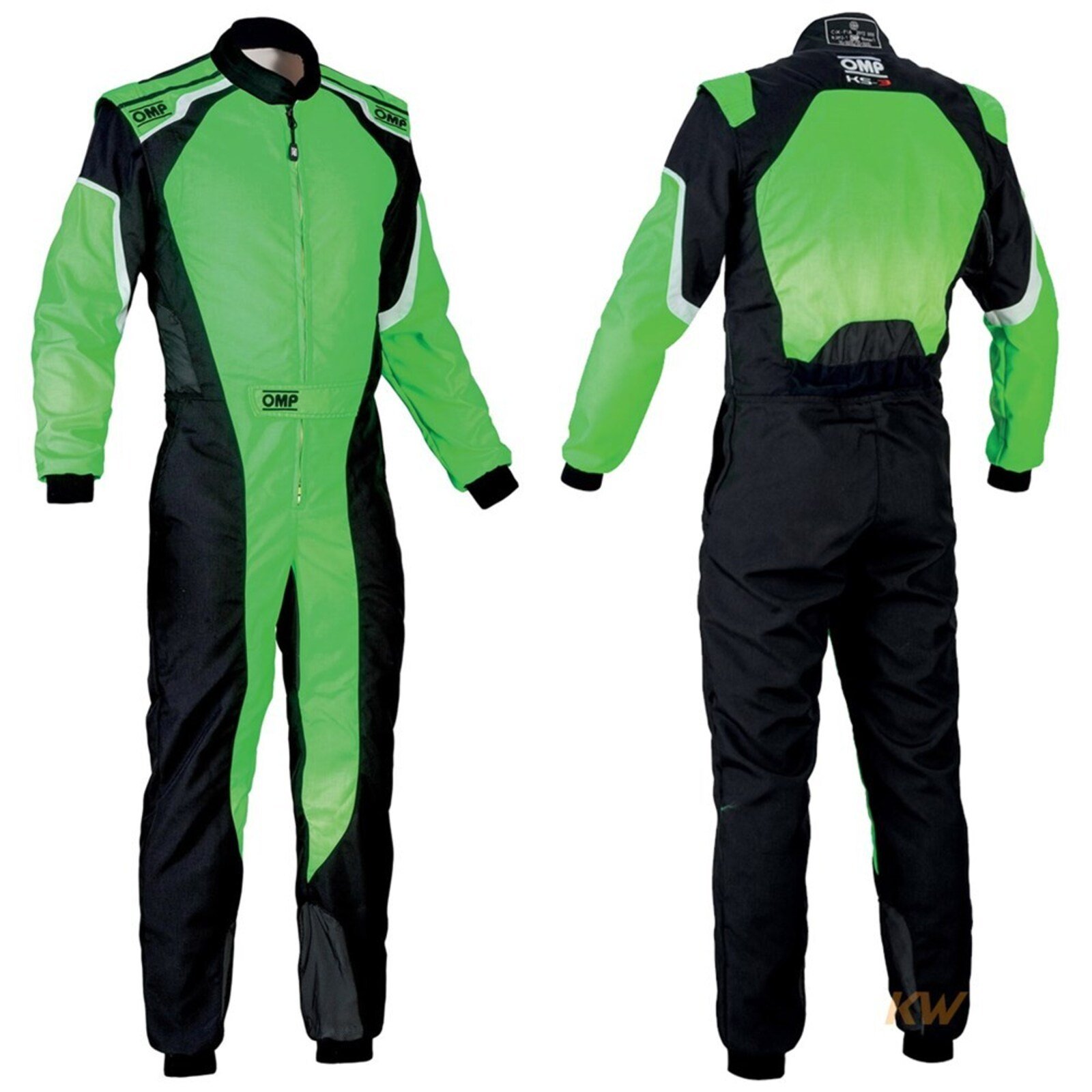 OMP KS-3 Go Kart Racing Suit Complete Kit | Green Gear Bundle OMP KS-3 Go Kart Racing Suit Complete Kit | Green Gear Bundle
