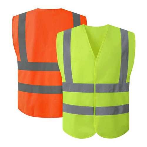 Kartwears High Visibility Reflective Safety Vest Multipack with Velcro Closure and Retro Reflective Bands