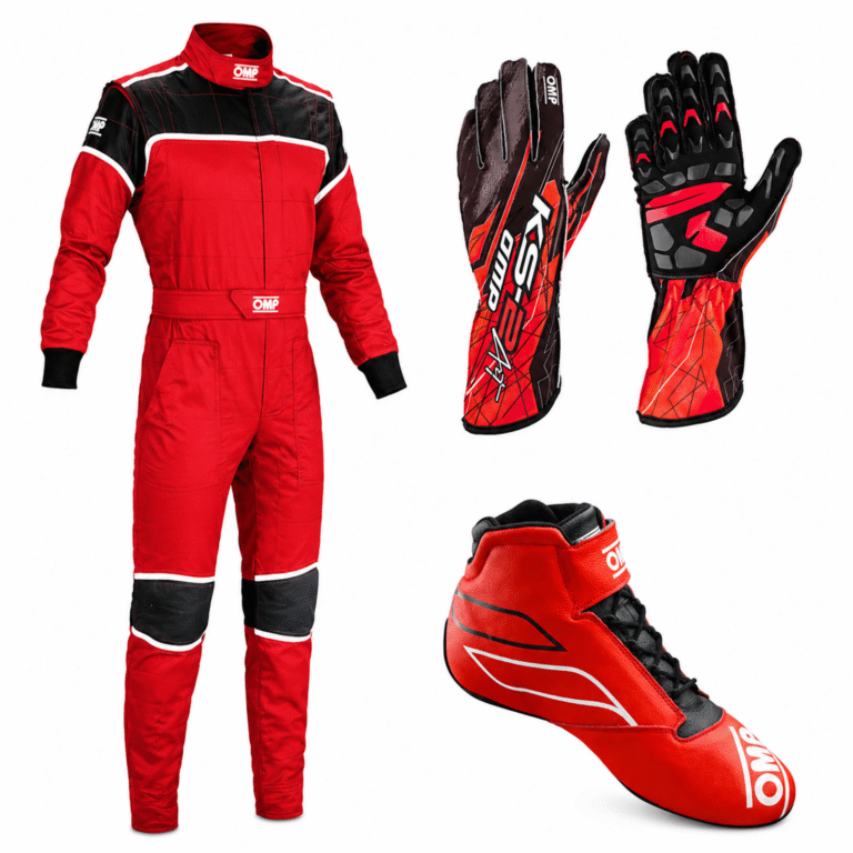 OMP Blast Evo Mechanics Suit Kit | Red Black Pro Paddock Gear Set OMP Blast Evo Mechanics Suit Kit | Red Black Pro Paddock Gear Set