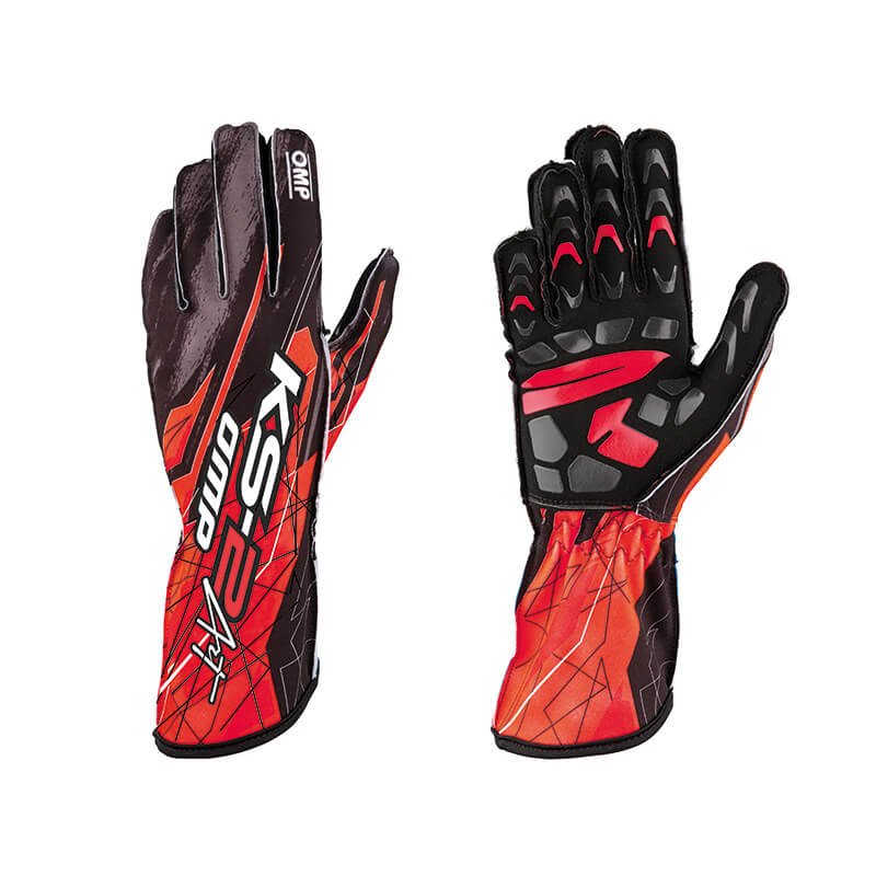 omp ks2 art black red racing gloves sublimated karting glove pair silicone printed palm grip safety wear track day gauntlet gloves omp ks2 art black red racing gloves sublimated karting glove pair silicone printed palm grip safety wear track day gauntlet gloves