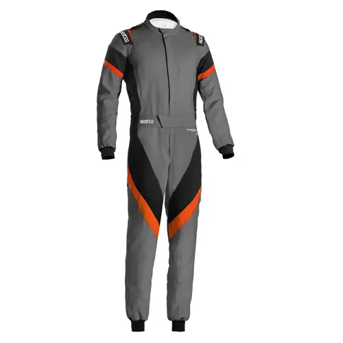 Sparco Victory Go Kart Racing Suit | Grey & Orange Sparco Victory Go Kart Racing Suit | Grey & Orange