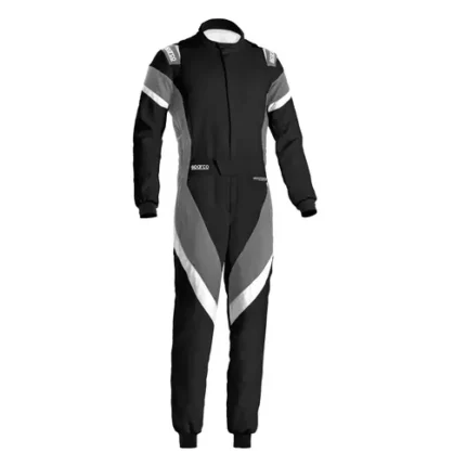 Sparco Victory Go Kart Racing Suit | Black & Grey