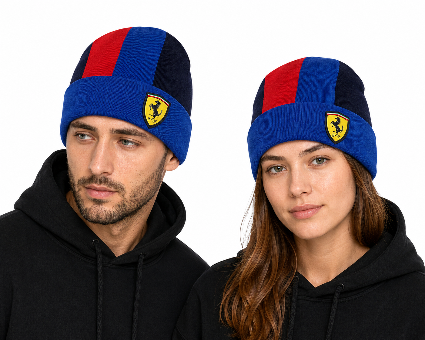 Scuderia Ferrari Beanie Unisex Cap Digital Print Multipack
