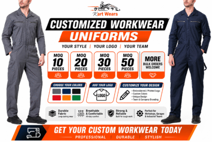 Custom Mechanic Workwear Overalls & Safety Jumpsuit | Kart Wears