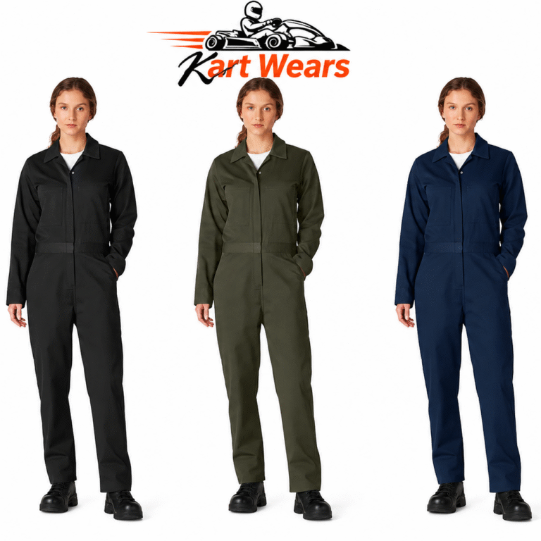 Women's 100% Cotton Long Sleeve Workwear Coverall | Kart Wears