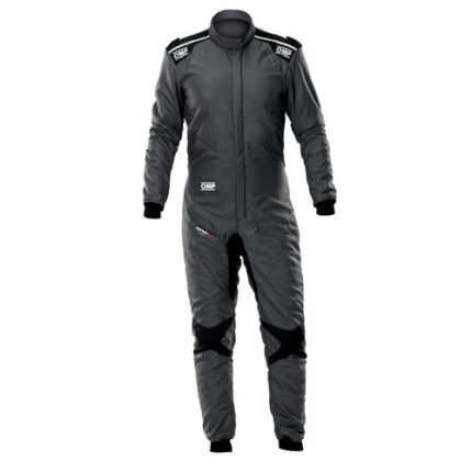 OMP One Evo Air Racing Suit | Black & Neon Yellow