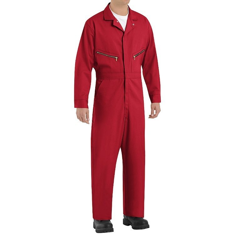 Kart Wears 100% Cotton Professional Zip Front Coverall Safety Jumpsuit