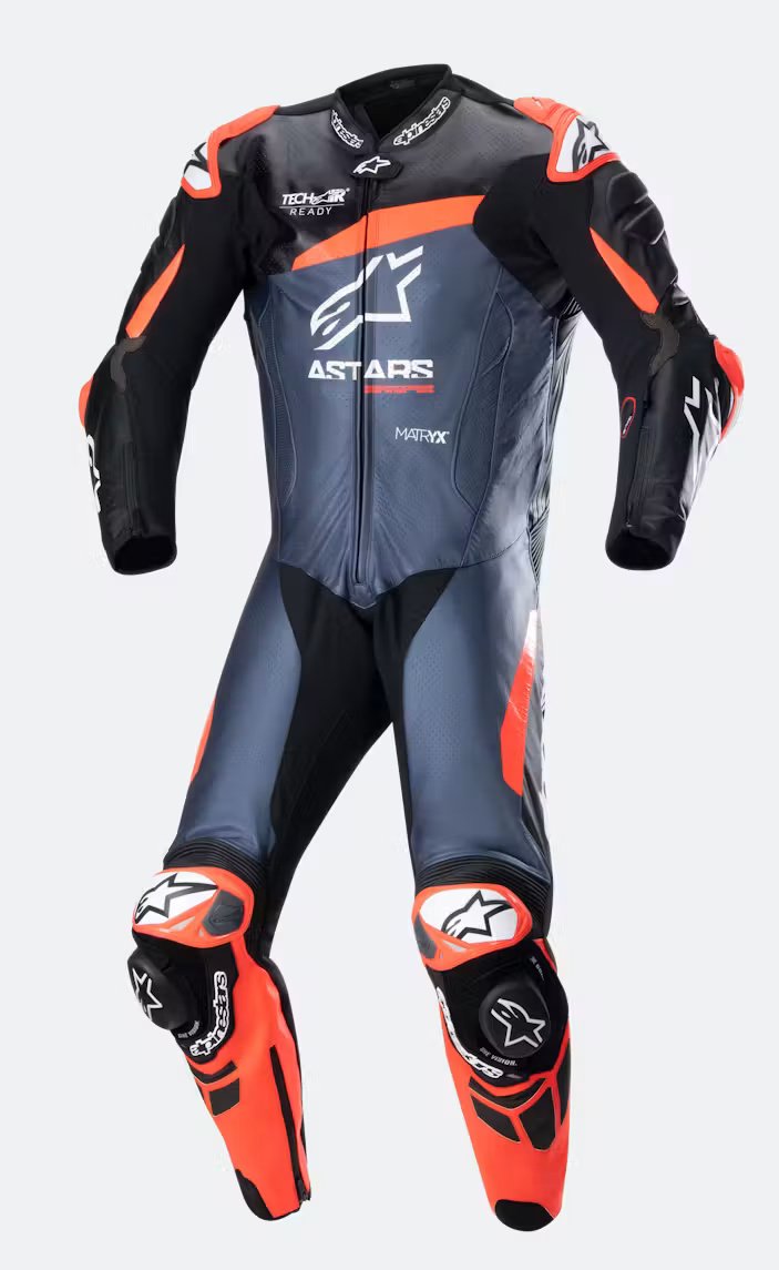 Alpinestars GP Plus V4 1-Piece Leather Motorcycle Racing Suit Alpinestars GP Plus V4 1-Piece Leather Motorcycle Racing Suit