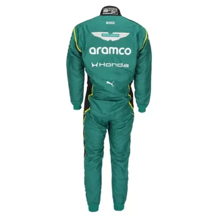 Custom Aston Martin F1 Fernando Alonso Go-Kart Suit