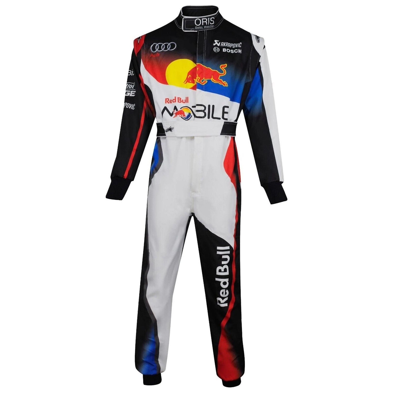 Red Bull Go-Kart Racing Suit Digital Printed Custom Designed Kart Suit for Kids & Adults