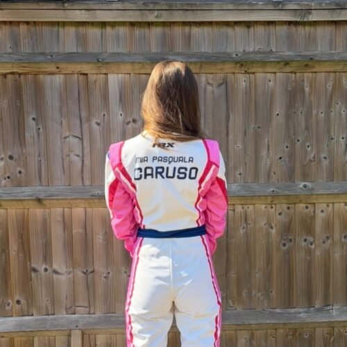 HRX Custom Racing Combo Pack Pink & White | Custom Track Bundle by UK Sports