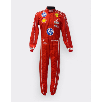 Ferrari HP Go-Kart Racing Suit Digital Printed Custom Designed Kart Suit for Kids & Adults