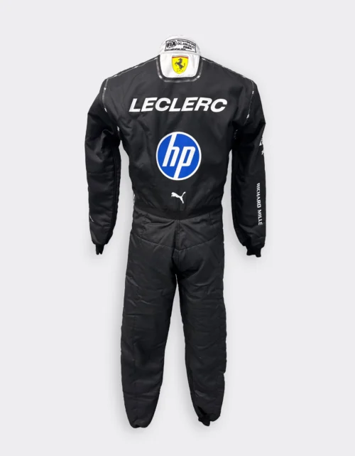 Ferrari HP Custom Racing Suit – Digitally Printed Leclerc #16 Jumpsuit for Kids & Adults by UK Sports