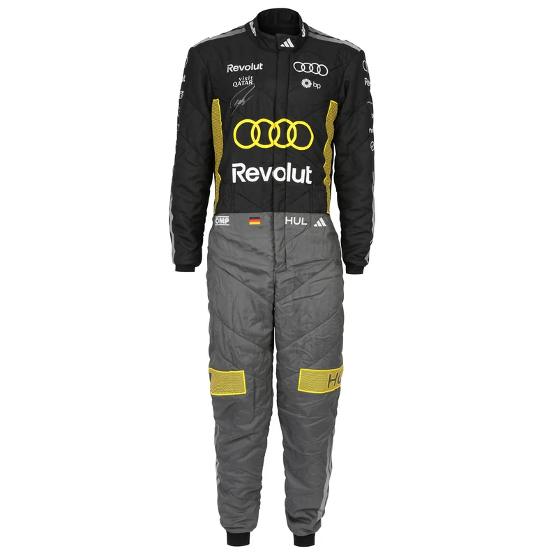 Audi F1 Custom Racing Suit Yellow | Custom Track Gear