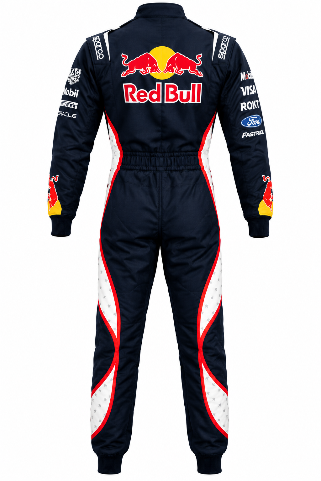 Red Bull Go-Kart Racing Suit Digital Printed Custom Designed Kart Suit for Kids & Adults - Image 4