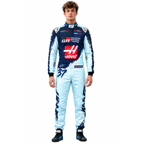 Haas F1 Team Toyota Gazoo Racing Suit | Custom Track Gear by UK Sports