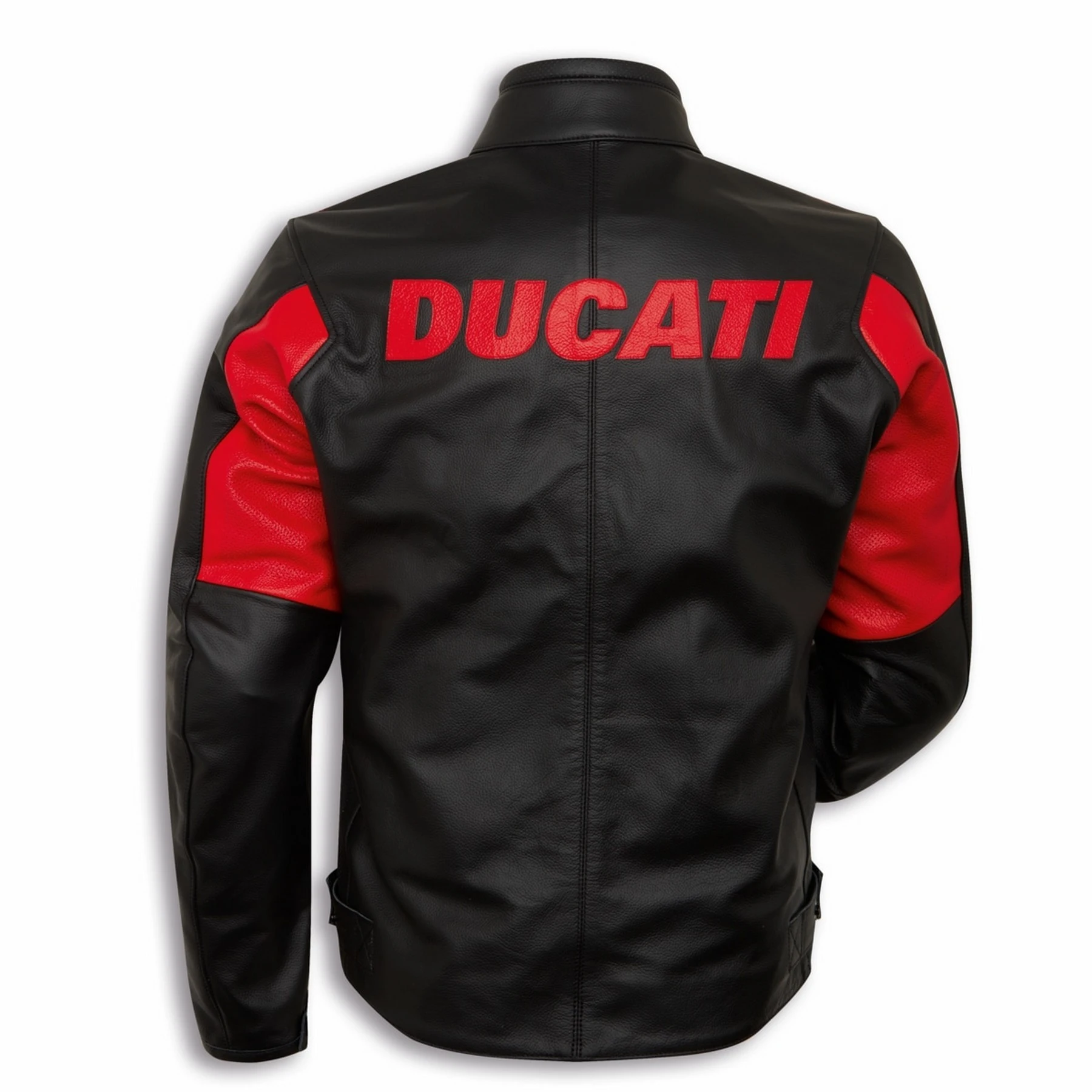 Men's Ducati Leather Racing Motorcycle Jacket | Kartwears
