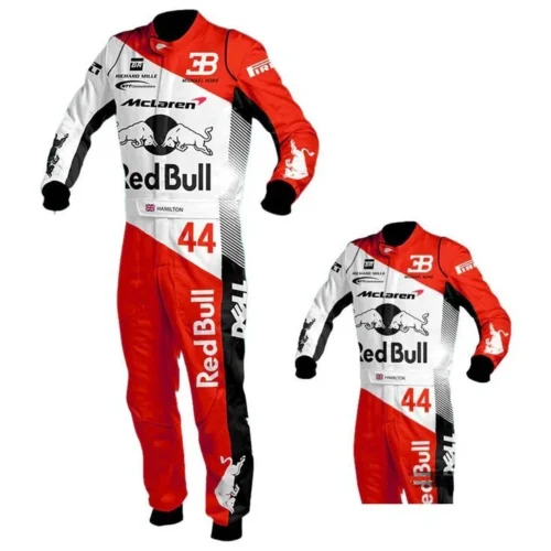 McLaren Red Bull Custom Racing Suit – Digitally Printed #44 Jumpsuit for Kids & Adults by UK Sports